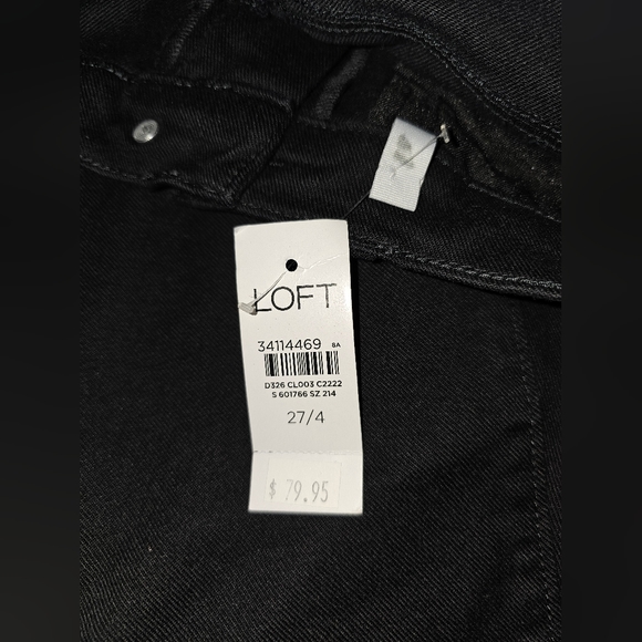 [NEW] Size 27 LOFT "The Girlfriend" Jeans - Picture 5 of 5
